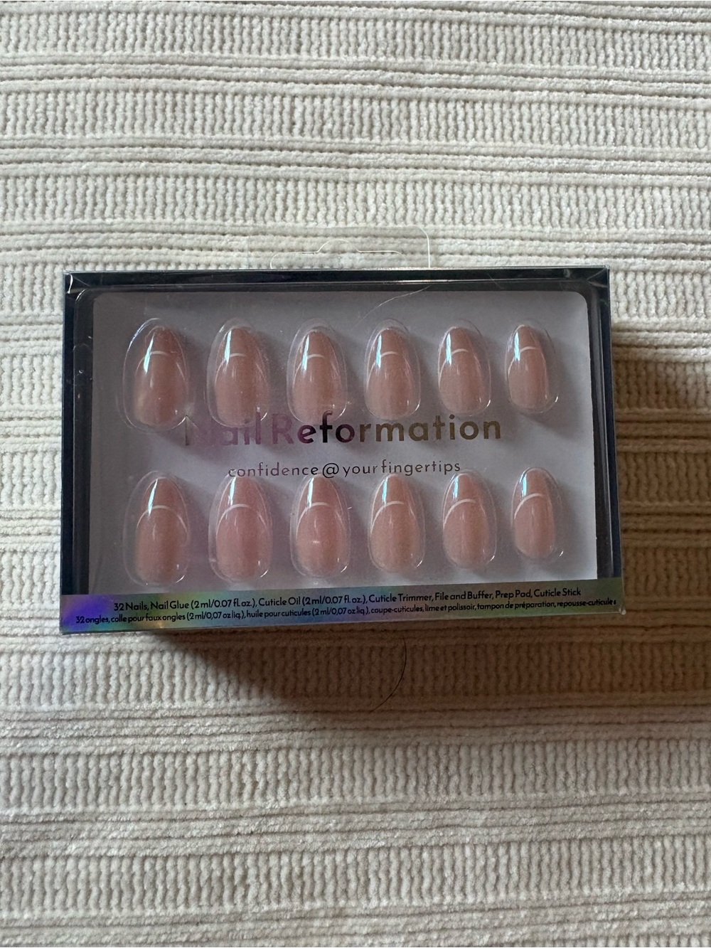 Nail Reformation Neutral Pink Press-On Nails - Soft Nude Set